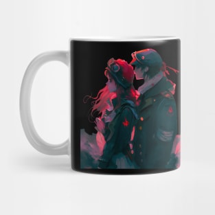 Anime Pilot Love Heart Mug